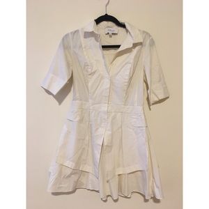White Derek Lam shirtdress